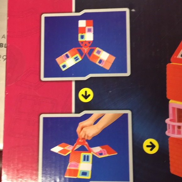 Magformers Build up Set (House) 50 pieces Magnetic Construction For - Picture 6 of 8